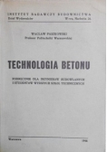 Technologia betonu, 1946 r.