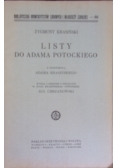 Listy do Adama Potockiego,1928r.