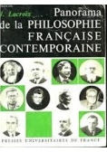 Panorama de la philosophie francaise contemporaine