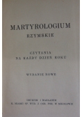 Martyrologium Rzymskie,1938 r.