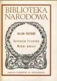 Sytuacje liryczne . Wybór poezji