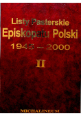 Listy Pasterskie Episkopatu Polski 1945 2000 Tom 2