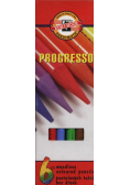 Kredki Progresso 6 kolorów