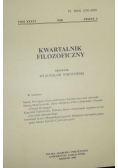 Kwartalnik Filozoficzny ,zeszyt 3
