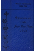 Objawienie się i cuda w Najśw Maryi Panny w Lurd, 1904 r.