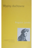 Jański Bogdan - Wypisy duchowne