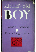 Obiad literacki proust i jego świat