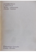 Gombrowicz i krytycy