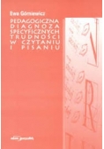 Pedagogiczna diagnoza specyficznych trudności