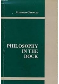 Philosophy in the dock