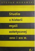 Studia z historii myśli estetycznej XVIII i XIX w