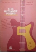 Klub miłośników piosenki, Zeszyt 4