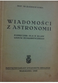Wiadomości z astronomii, 1946 r.
