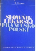 Słownik lekarski francusko-polski