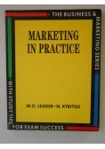 Marketing in Practice