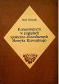 Konserwatyzm w poglądach społeczno filozoficznych Henryka Rzewuskiego