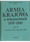 Armia Krajowa w dokumentach 1939-1945, t. I