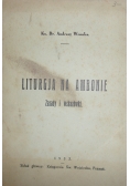 Liturgia na Ambonie ,1933r.
