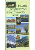 Słownik geograficzno-krajoznawczy Polski  + mapa