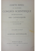 Compte rendu du quatrieme congres scientifique international des catholiques, 1898 r.