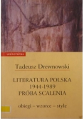Literatura polska 1944-1989. Próba scalenia
