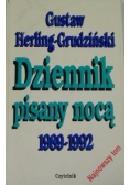 Dziennik pisany nocą 1989 - 1992