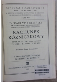 Rachunek różniczkowy