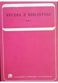 Studia z Biblistyki, Tom IV