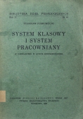 System klasowy i system pracowniany 1934 r.