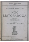 Noc Listopadowa, 1930 r.