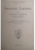 Świętość zakonna, 1942 r.