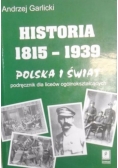 Historia 1815-1939. Polska i świat