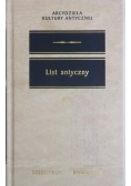 List antyczny