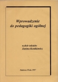Wprowadzenie do pedagogiki ogólnej