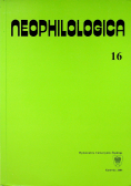 Neophilologica 16
