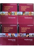 Kalendarium dziejów świata 4 książki