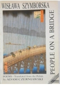 People on a bridge