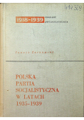 Polska Partia Socjalistyczna w latach 1935  1939