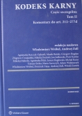 Kodeks karny Część szczególna Tom 2
