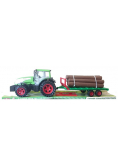 Traktor z przyczepką 82 cm