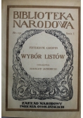 Chopin Wybór listów 1949 r