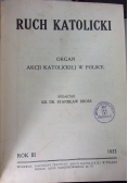 Ruch Katolicki ,1933r.