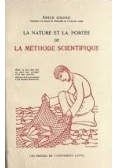 La nature et la portee de la methode scientifique