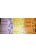 English for foreign students, zestaw 3 książek