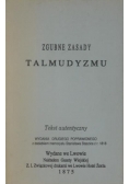 Zgubne zasady Talmudyzmu, reprint z roku 1875