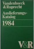 Vandenhoeck Ruprecht Auslieferungs Katalog