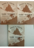 Przewodnik taternicki. Tatry Wysokie, zestaw 3 książek