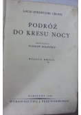 Podróż do kresu nocy - 1934 r.