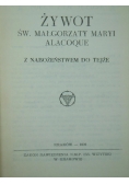 Żywot Św Małgorzaty Maryi Alacoque, 1920 r.