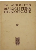 Dialogi i pisma filozoficzne Tom IV